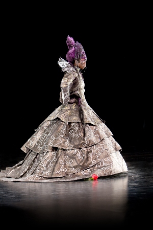 crimson purple dress_osa